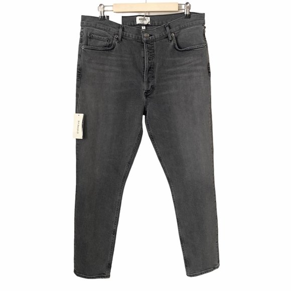 NWT Agolde Nico High Rise Button Fly Jeans in Ceremony - Picture 3 of 8